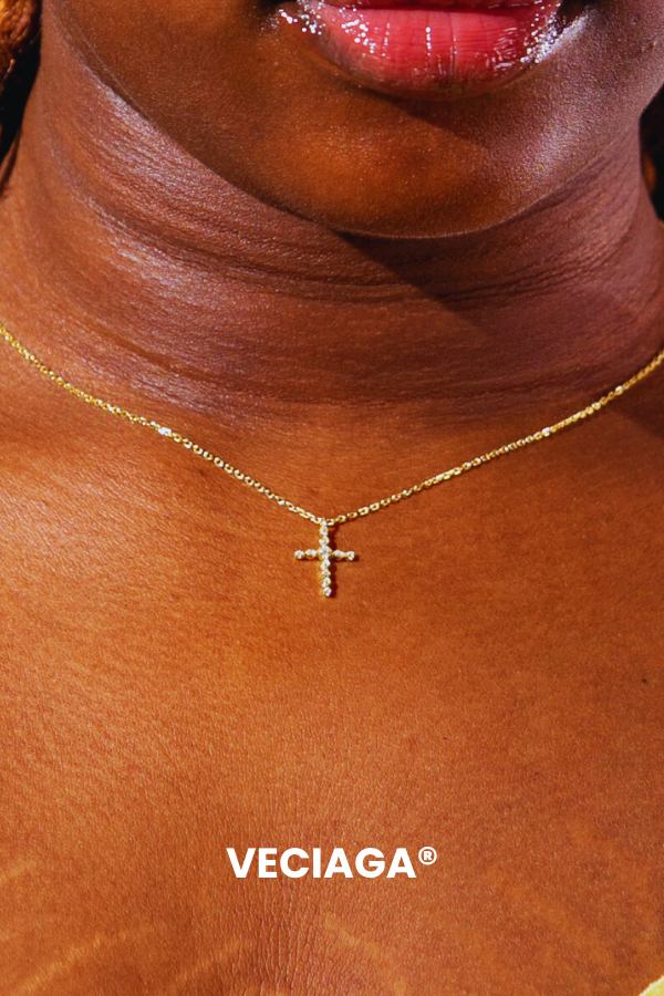 Christale chaine femme de VECIAGA® Or plaqué