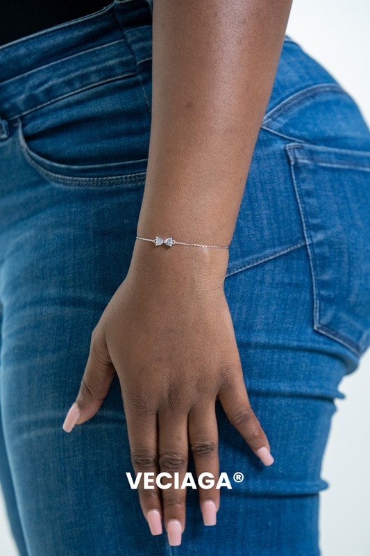 Bracelet Celia- Argent 925 Diamant Moissanite