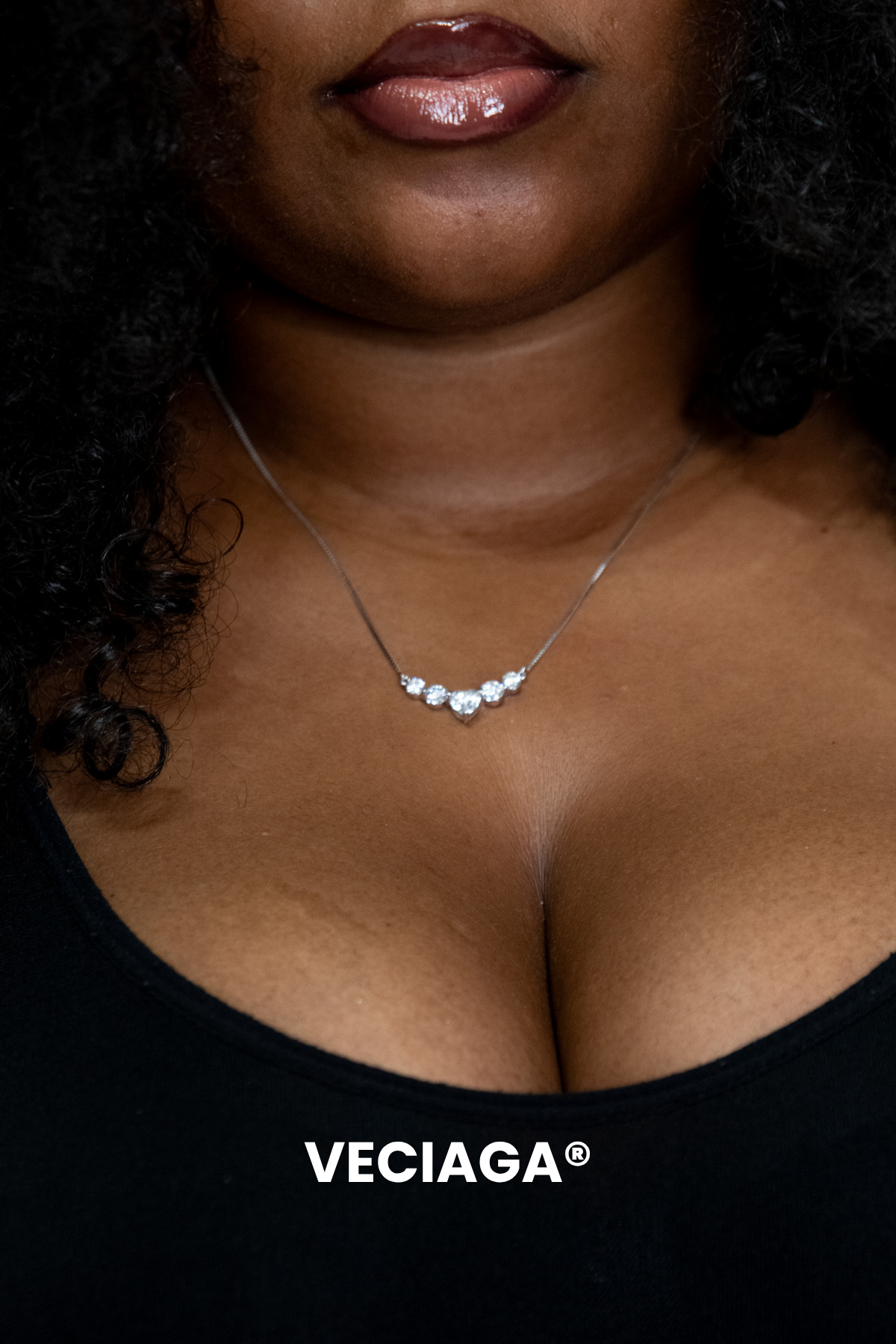Iris - Argent Blanc 925 Diamant Moissanite