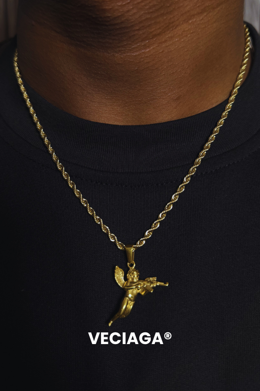 Chaine Cupid Couleur Or - VECIAGA®