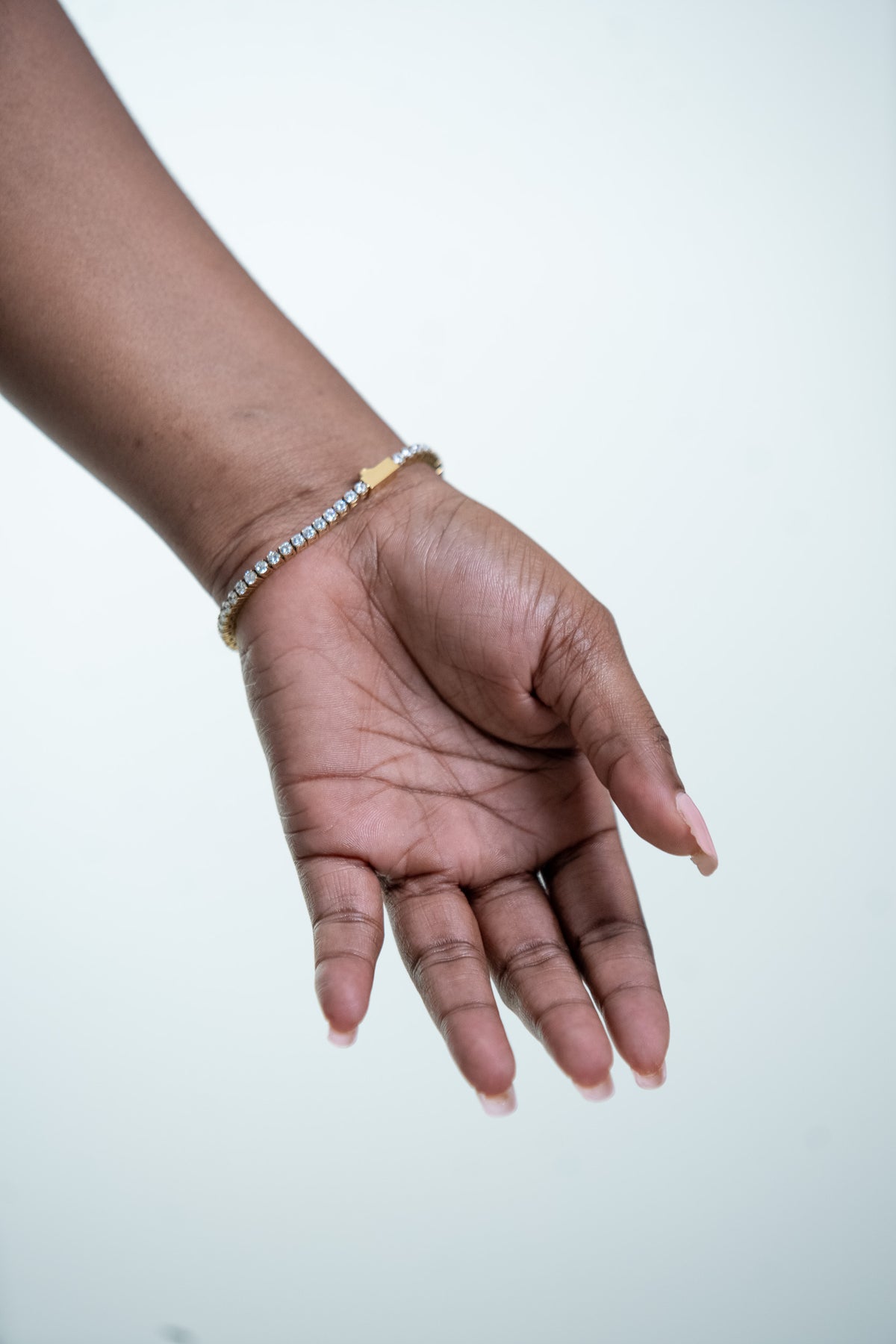 Bracelet tennis VECIAGA® or plaqué unisex
