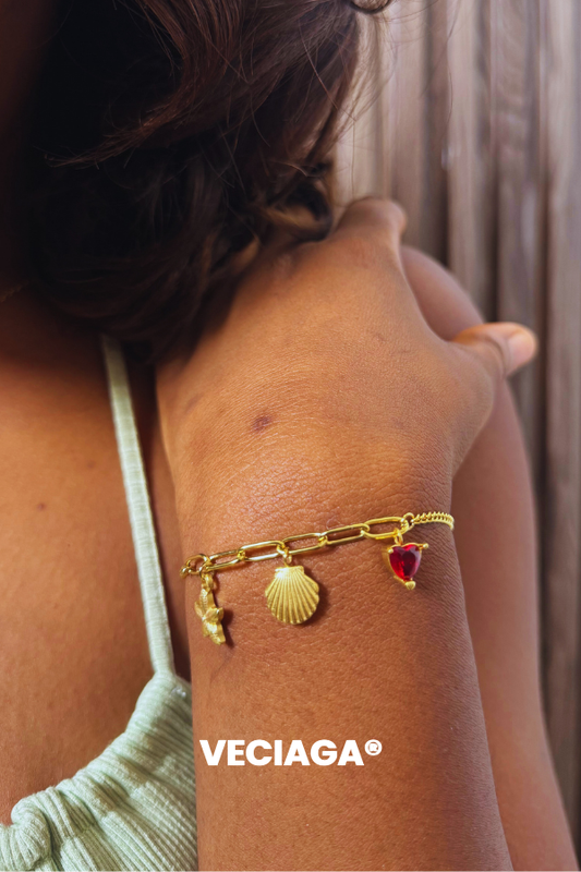 Bracelet Perle VECIAGA® Or plaqué